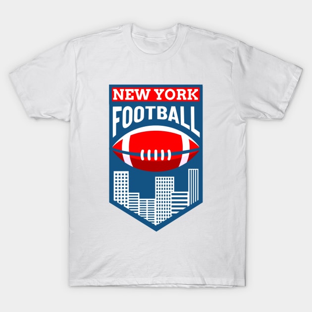 New York Football T-Shirt by soufyane